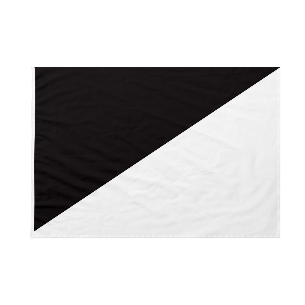 Bandiera Bianca Vergine 150x250 Cm In Poliestere – Per Personalizzare Con Stampa O Pittura, Resistente UV