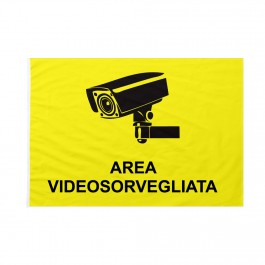 Bandiera Area videosorvegliata