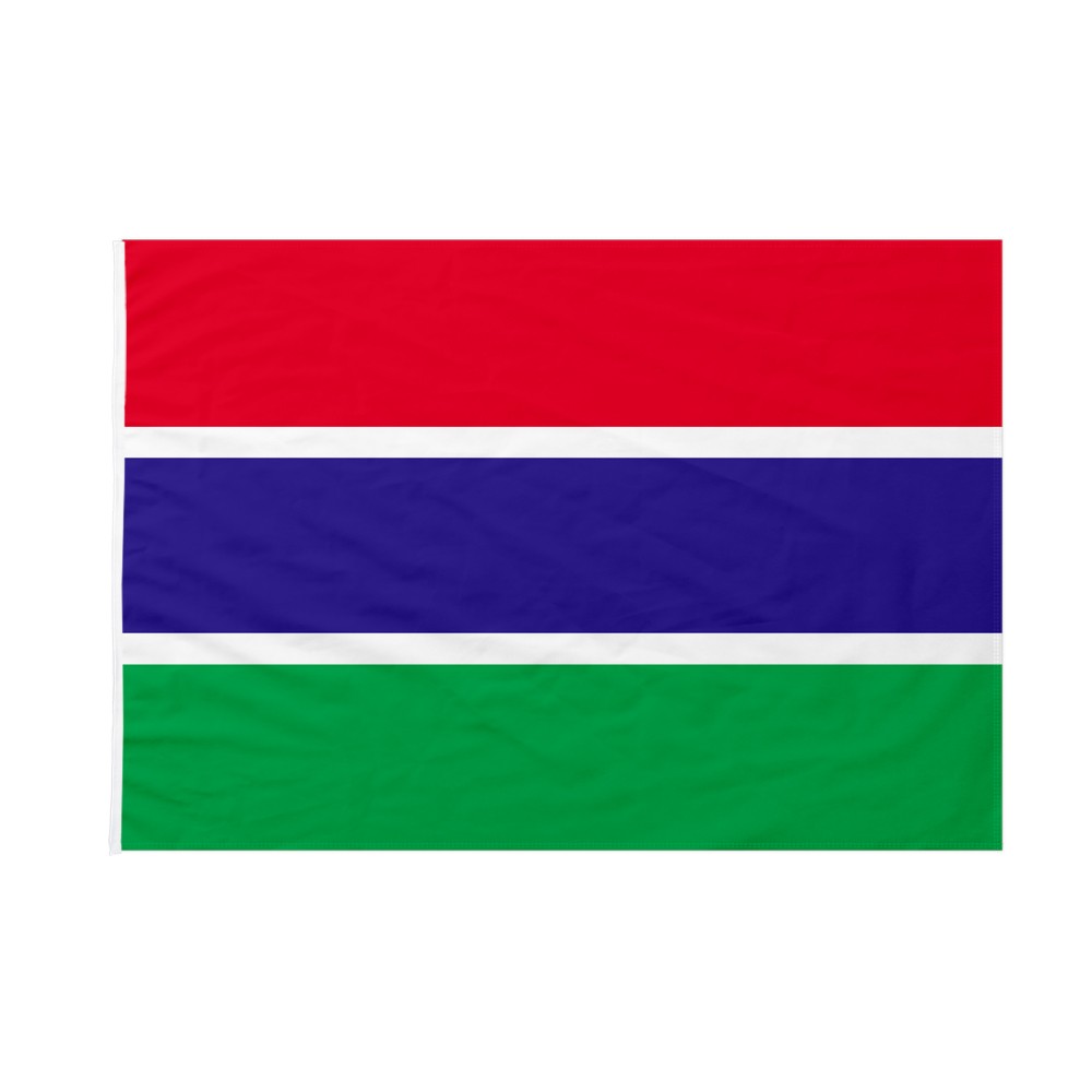 Bandiera da pennone Gambia 50x75cm 