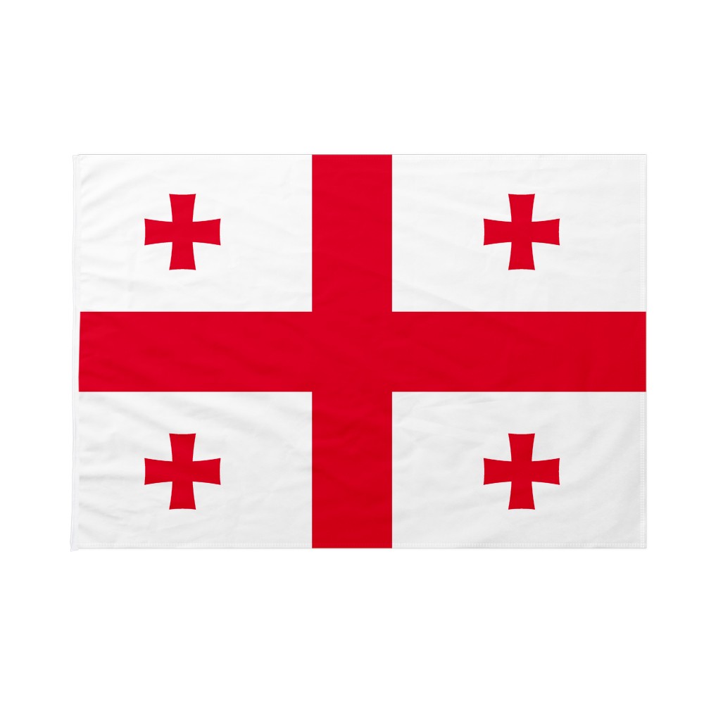 Bandiera Repubblica Georgia Annin 0,9 X 1,5 M | Nylon Solarguard Nyl-GLO | 100% Made In USA | Specifiche Nazioni Unite