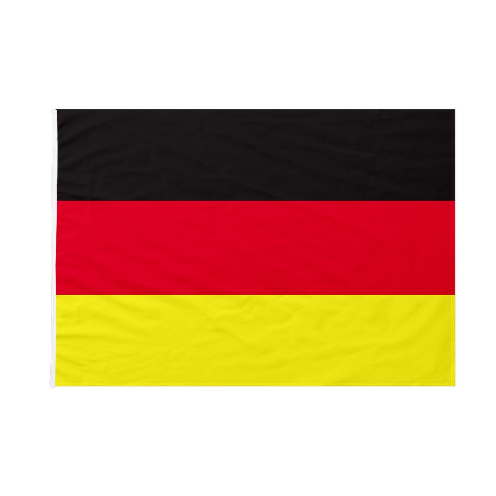 Bandiera Germania Per Auto, 45x30 Cm, Con Asta Da 48 Cm, Lavabile, Per Tifosi - 2