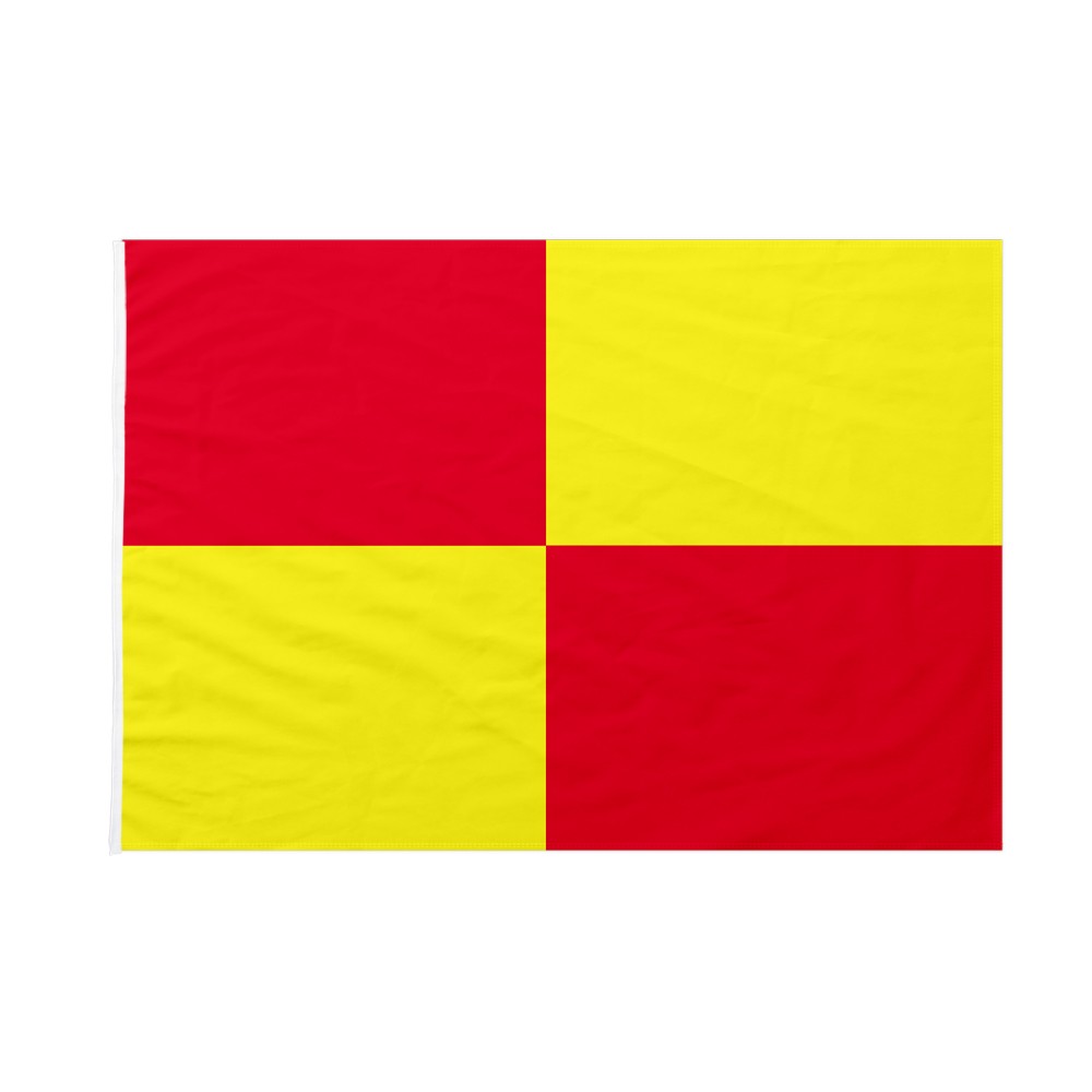 BANDIERA ROSSA CM.40X60: Bandiere In Tessuto / BANDIERA ROSSA CM.40X60