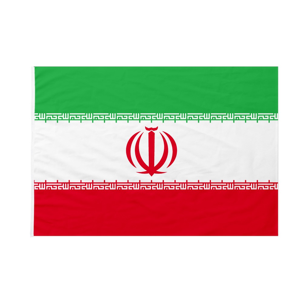 Bandiera da bastone Iran 50x75cm 