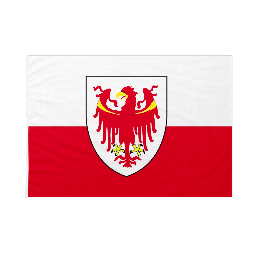 Bandiera Provincia autonoma di Bolzano 150x225 cm da pennone
