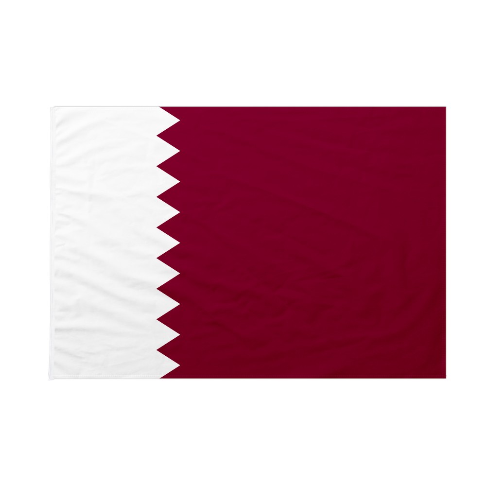 Bandiera Qatar 100x150 Cm Da Pennone