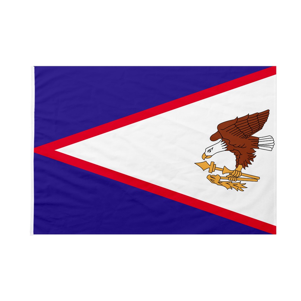 Bandiera Samoa Americane 2x3 Ft – Tessuto 100% Poliestere, Tradewinds