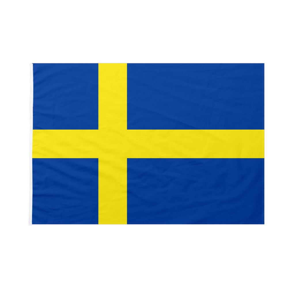 Bandiera da bastone Svezia 100x150cm