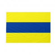 Bandiera Codice Internazionale Nautico - DELTA 100x150 cm da bastone