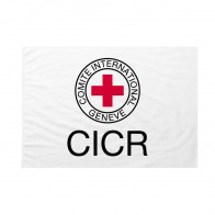 Bandiera Comitato Internazionale Croce Rossa 50x75 cm da bastone
