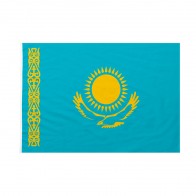 Bandiera Kazakistan 50x75 cm da bastone