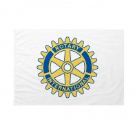 Bandiera Rotary 20x30 cm da bastone