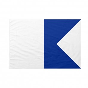 Bandiera Codice Internazionale Nautico ALPHA