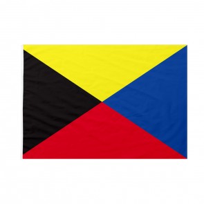 Bandiera Codice Internazionale Nautico ZULU