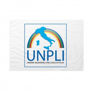 Bandiera UNPLI Unione Nazionale delle Pro Loco d'Italia