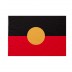 Bandiera Aborigena Australiana 20x30 cm da bastone
