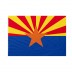 Bandiera Arizona 20x30 cm da bastone