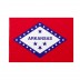 Bandiera Arkansas 20x30 cm da bastone
