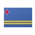 Bandiera Aruba 20x30 cm da bastone