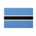 Bandiera Botswana 30x45 cm da bastone
