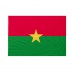 Bandiera Burkina Faso 50x75 cm da bastone