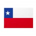 Bandiera Cile 20x30 cm da bastone
