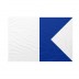 Bandiera Codice Internazionale Nautico - ALPHA 50x75 cm da bastone