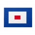 Bandiera Codice Internazionale Nautico – WHISKEY 20x30 cm da bastone