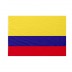Bandiera Colombia 30x45 cm da bastone