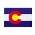 Bandiera Colorado 20x30 cm da bastone
