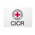 Bandiera Comitato Internazionale Croce Rossa 20x30 cm da bastone