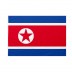Bandiera Corea del Nord 20x30 cm da bastone