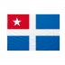 Bandiera Creta 50x75 cm da bastone