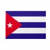Bandiera Cuba 20x30 cm da bastone