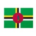 Bandiera Dominica 50x75 cm da pennone