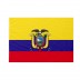 Bandiera Ecuador 20x30 cm da bastone