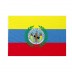 Bandiera Grande Colombia 20x30 cm da bastone