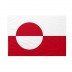 Bandiera Groenlandia 20x30 cm da bastone