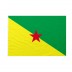 Bandiera Guiana Francese 20x30 cm da bastone