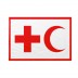 Bandiera IFRC Federazione Internazionale della Società di Croce Rossa 20x30 cm da bastone