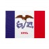 Bandiera Iowa 70x105 cm da bastone