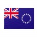 Bandiera Isole Cook 20x30 cm da bastone