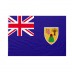 Bandiera Isole Turks e Caicos 20x30 cm da bastone