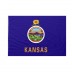 Bandiera Kansas 20x30 cm da bastone