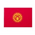 Bandiera Kirghizistan 20x30 cm da bastone