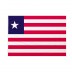 Bandiera Liberia 400x600 cm da pennone