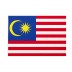 Bandiera Malesia 20x30 cm da bastone