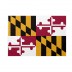 Bandiera Maryland 400x600 cm da pennone