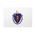 Bandiera Massachusetts 20x30 cm da bastone