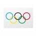 Bandiera Olimpiadi 150x225 cm da pennone