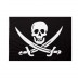 Bandiera Pirati dei Caraibi – Jolly Roger Calico Jack Rackham 20x30 cm da bastone
